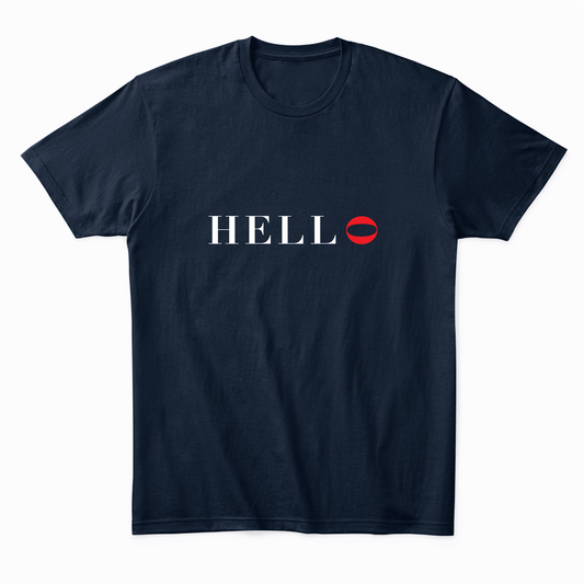 Hello-short sleeve T-Shirt
